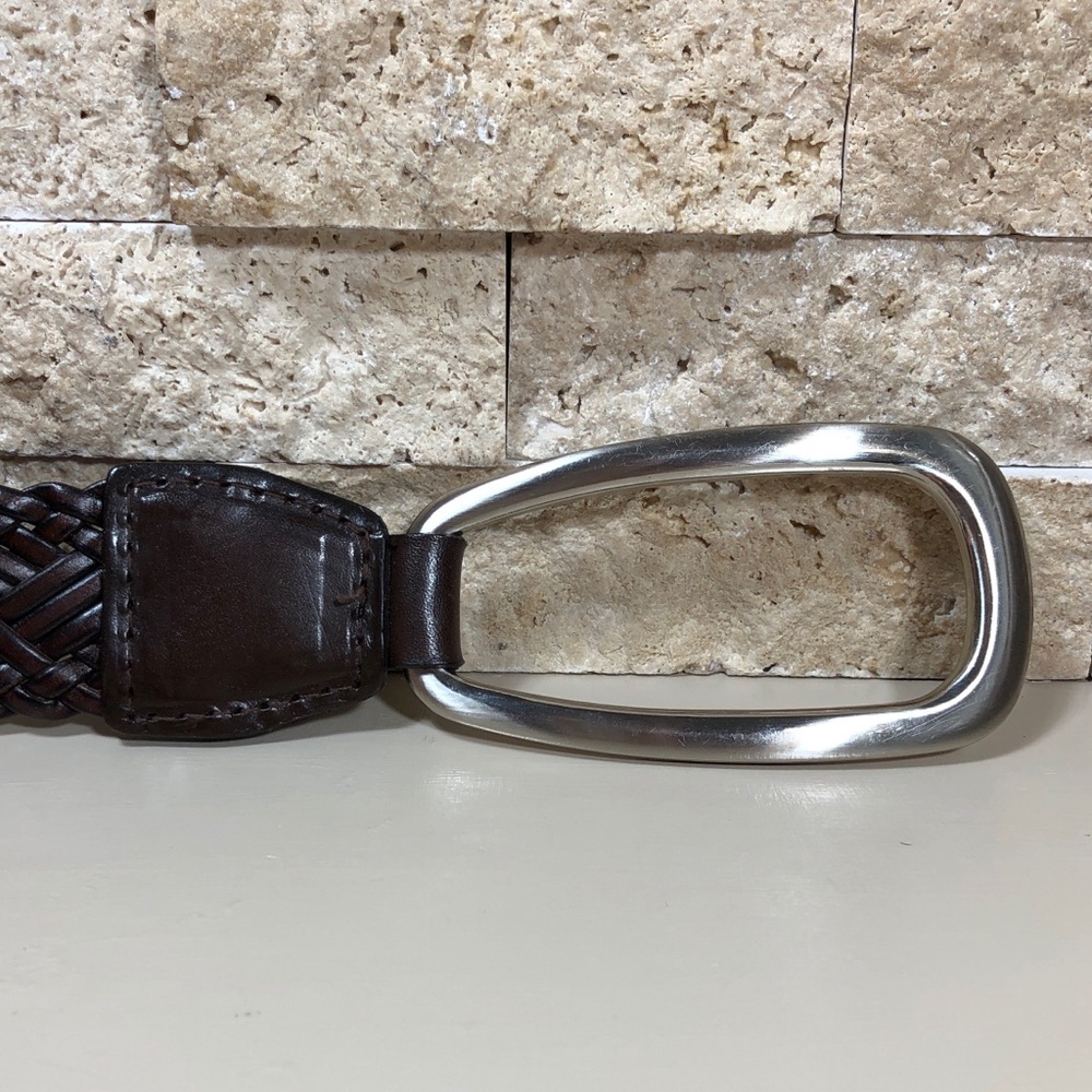 Coldwater Creek Belt S Leather Wide Brown Hip - Picture 7 of 14